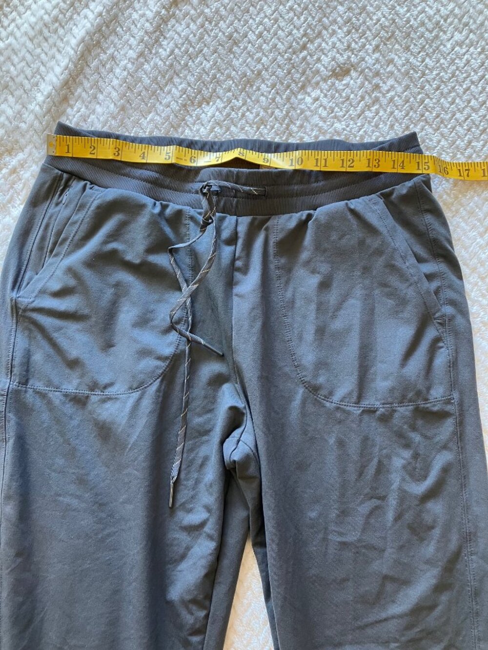 Zella Jogger Pants Womens XS Gray Tapered Drawstring Pockets Athleisure - Picture 4 of 11